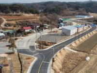 [NSP PHOTO]영주시, 석포리 일원 군도10호선 도로확포장공사 완료