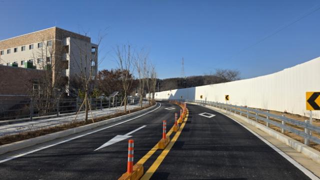 NSP통신-용인특례시 처인구 이동읍 중3-2호선 도로공사 완료 모습. (사진 = 용인특례시)