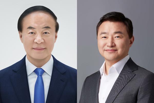 NSP통신-전영현 대표이사 부회장(좌)과 노태문 대표이사 사장.