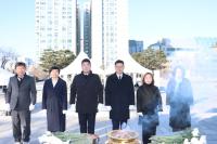 [NSP PHOTO]경기도의회 민주당 수석대표단, 현충탑 참배로 병오년 힘찬 출발