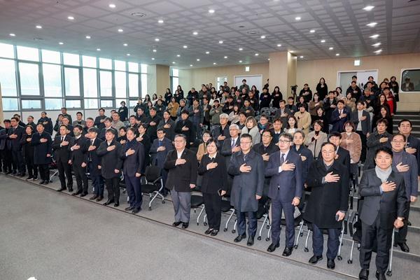 NSP통신-고양시 2026년 병오년(丙午年) 시무식 모습 (사진 = 고양특례시)