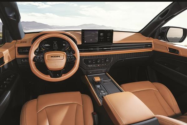 NSP통신-KGM 무쏘 인테리어 (사진 = KGM)