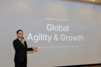 [NSP PHOTO]농심 조용철 대표, 올해 경영지침 Global Agility & Growth 발표