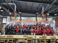 [NSP PHOTO]오산시푸른봉사회, 새해 국가유공자에 떡국 나눔 봉사