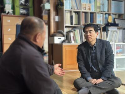 [NSP PHOTO]양기대 전 의원 경기국제공항 10년 침묵 깨고 현장 대화 착수