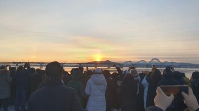 [NSP PHOTO]평택시 제15회 평택호 해맞이 행사 성료