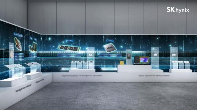 [NSP PHOTO]SK하이닉스, CES 2026서 HBM4 16단 첫 공개