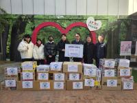 [NSP PHOTO]다올태권도장, 안성시 공도읍 라면 기부…지역사회 나눔 실천