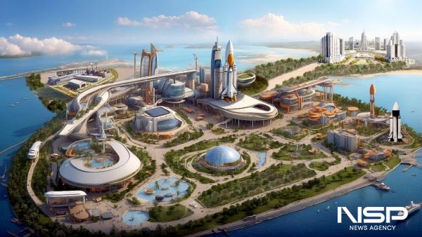 NSP통신-고흥군 우주산업 클러스터 조감도 (사진 = 고흥군)
