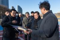 [NSP PHOTO]광명시, 시민과 함께 가꾸는 안양천 생활정원 조성 속도 낸다