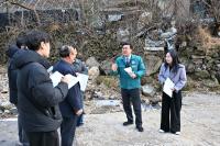 [NSP PHOTO]유의식 완주군의장, 마수대마을 현장 민원 청취 나서