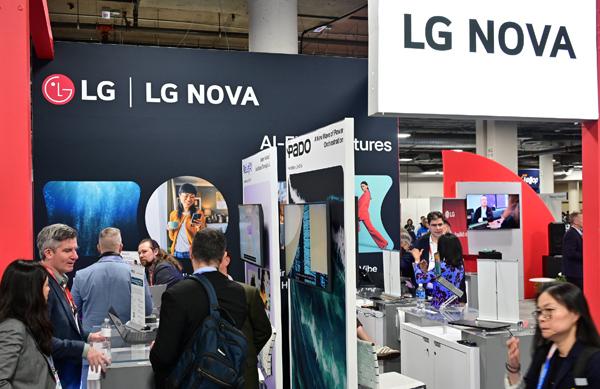 [NSP PHOTO]LG NOVA, CES 2026 유레카파크서 AI 퍼스트 혁신 전시