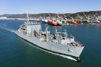 [NSP PHOTO][실적기대감]HD현대중공업상향…미 해군 MRO 추가 수주로 중장기 가시성