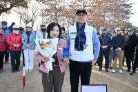 [NSP PHOTO]이순덕 완주군의원, 삼례 금와파크골프장 공로패 수상