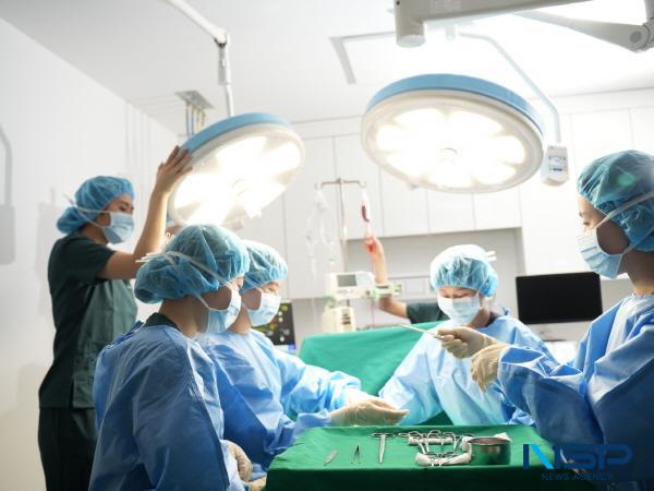 NSP통신-대구과학대학교 간호학과 학생들의 실습수업 모습 (사진 = 대구과학대학교)