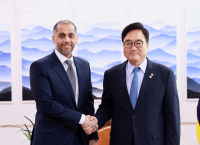 [NSP PHOTO]우원식 국회의장, 알-하마르 주한카타르대사 접견