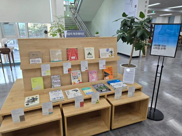 NSP통신-시흥시 소래빛도서관 월별 테마 북큐레이션 현장 모습. (사진 = 시흥시)