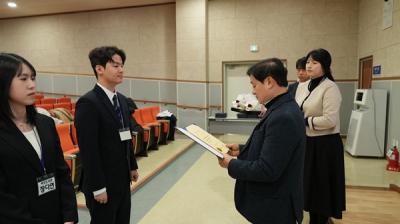 [NSP PHOTO]전남교육청 9일 새내기 지방공무원 임용장 수여