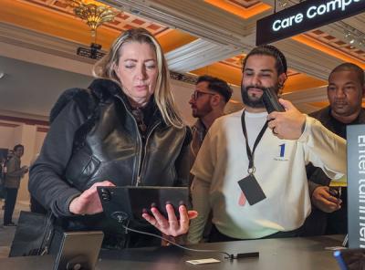 [NSP PHOTO]삼성 갤럭시 Z 트라이폴드, 씨넷 CES 2026 최고의 제품 선정