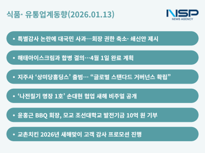 [NSP PHOTO]식품유통업계동향농협 감사 논란에 결국 대국민 사과빙그레SPC 합병지주사 출범으로 그룹 개편 드라이브