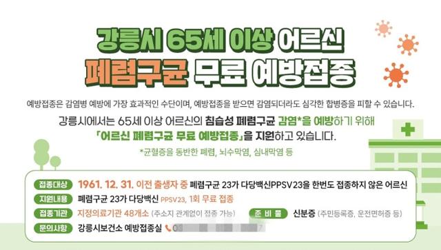 NSP통신-예방접종 안내문. (이미지 = 강릉시)