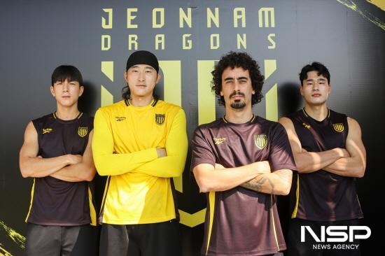 NSP통신-전남드래곤즈 2026시즌 주장단 (= 전남드래곤즈)