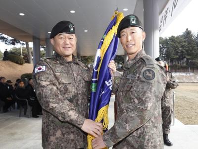 [NSP PHOTO]육군 제9보병사단 제5253대 사단장 이취임식 개최