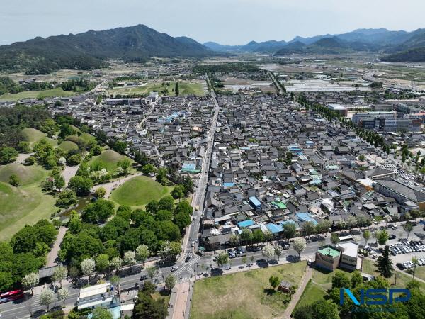 NSP통신-경주 신라왕경 핵심유적 복원·정비사업이 정비·복원 단계에 속도를 내고 있다. 대릉원 전경 (사진 = 경주시)