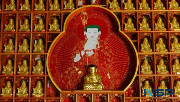 NSP통신-포항 임허사 석조보살좌상이 경상북도 문화유산위원회 최종 심의를 거쳐 도 지정 문화유산자료로 지정됐다. 포항 임허사 석조보살좌상 (사진 = 포항시)