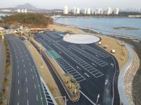 [NSP PHOTO]광양시, 도심 속 바닷가 휴양지 해비치로 달빛해변 조성 완료