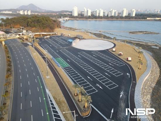 NSP통신-해비치로 달빛해변 전경 (사진 = 광양시청)