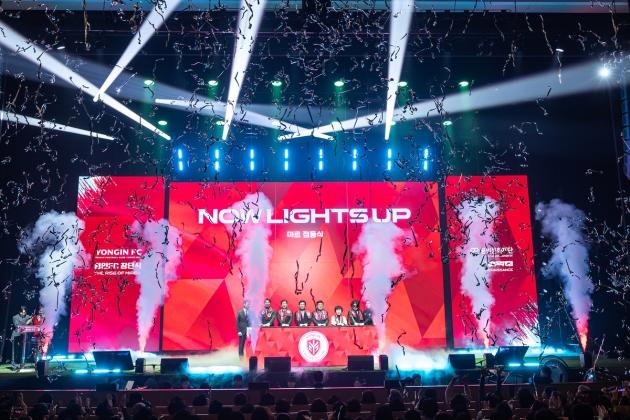 NSP통신-K리그2 진출이 확정된 용인FC. (사진 = 용인특례시)