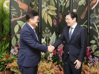 [NSP PHOTO]우원식 국회의장, 싱가포르 로렌스 웡 총리·시아 키앤 펭 의장 면담