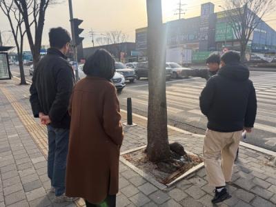 [NSP PHOTO]김병민 용인시의원 교통환경 개선 방안 논의