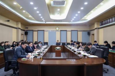 [NSP PHOTO]평택시의회, 1월 정기 의원간담회 개최