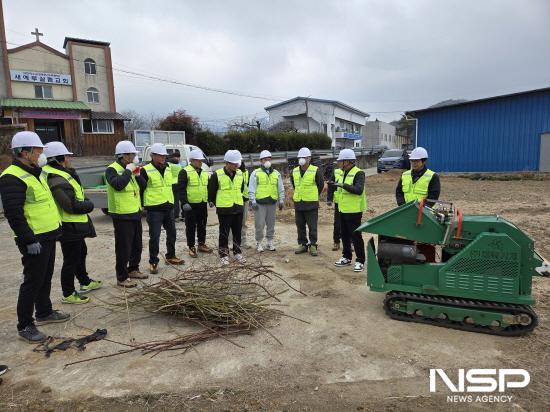 NSP통신-파쇄기 안전사용 교육 (사진 = 구례군청)