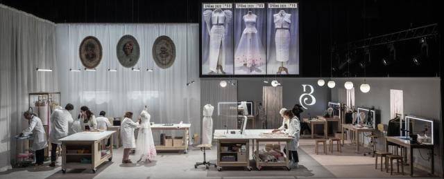 NSP통신-연극 라크리마 공연 모습. (사진 = 성남문화재단)