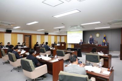 [NSP PHOTO]청도군의회 2026년 첫 임시회 개최