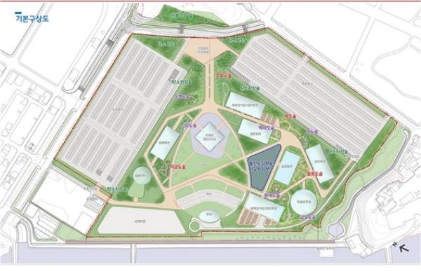 NSP통신-기후대응 도시숲 조성사업 계획도 (사진 = 여수시)