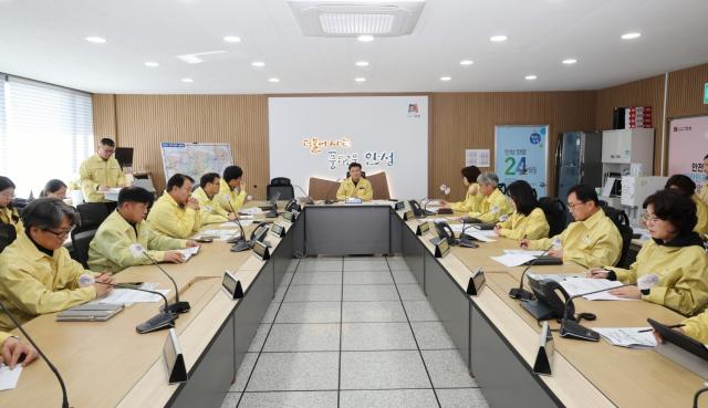 NSP통신-남상은 부시장이 긴급 재난안전대책회의를 주재하고 있다. (사진 = 안성시)