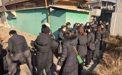 [NSP PHOTO]영진사이버대학교 사회복지계열 한파 녹이는 온기 전해