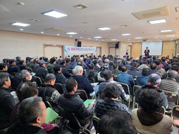 NSP통신-안동시 새해농업인실용교육 성황리에 마무리, 총 3,819명 교육 이수, 작년대비 교육생 33% 증가 (사진 = 안동시)