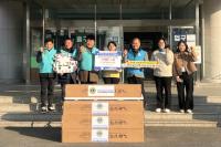 [NSP PHOTO]광양드림라이온스클럽, 광양읍에 120만 원 상당 전기매트 기탁