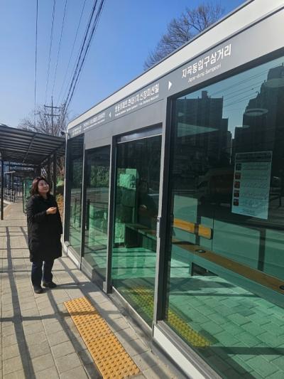 [NSP PHOTO]박희정 용인시의원 버스정류장 환경 개선 성과 잇따라