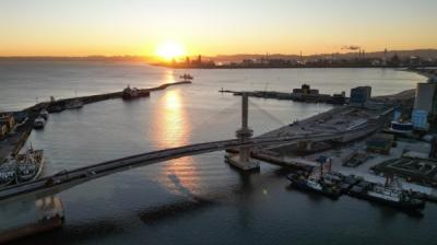 [NSP PHOTO]포항 해오름대교 효자상원 간 도로 개통 연기