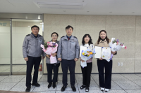 [NSP PHOTO]광양경찰, 광양시 CCTV 관제센터 현장 방문 감사장 전달