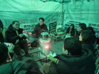 [NSP PHOTO]안광률 경기도의원, 기간제 사서교사 경력 인정 논란 현장 점검