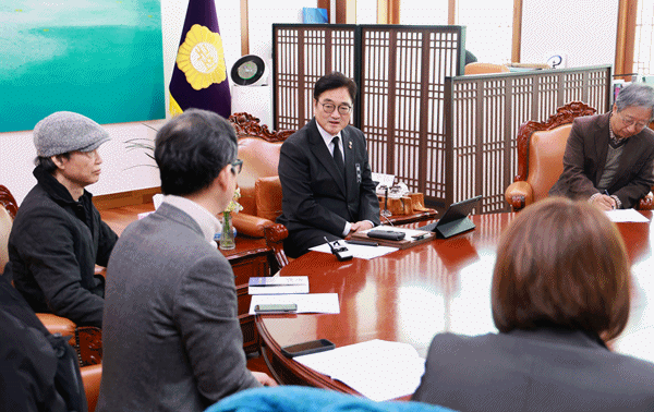 [NSP PHOTO]우원식 국회의장, 시민개헌넷과 개헌 간담회