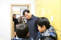 [NSP PHOTO]최훈식 장수군수, 연초 사회복지시설 위문 방문