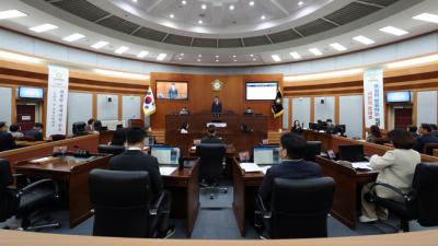 [NSP PHOTO]오산시의회 제299회 임시회 폐회20개 안건 심의